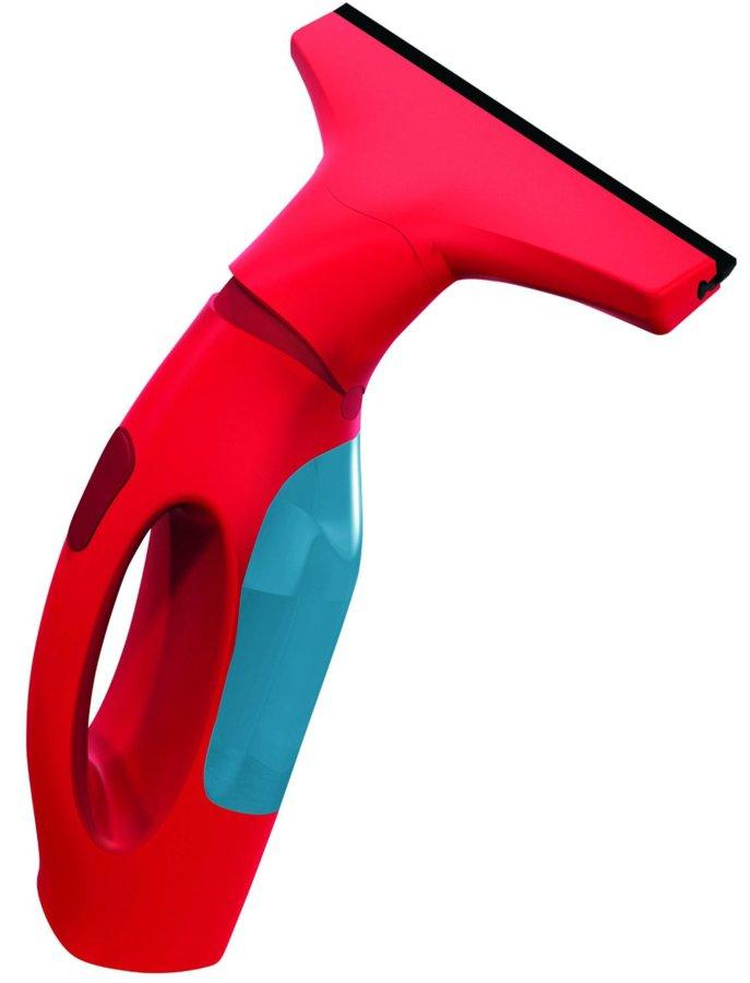 Limpiacristales - Vileda 146752 WINDOMATIC Cabezal flexible, Depósito extraíble y lavable,
