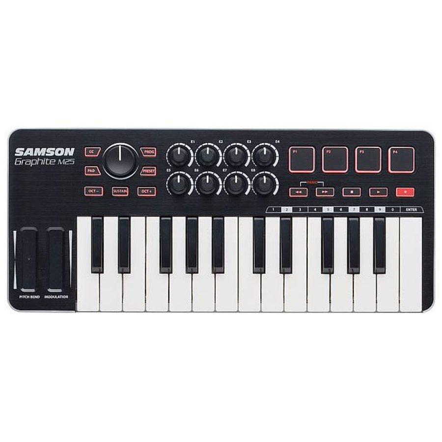 Teclado Midi - Samson Graphite M25