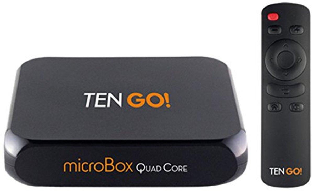 Android TV - TenGO! microBox Quad Core Miracast, 8 GB, WiFi, Bluetooth