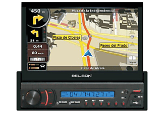 | Belson STL-5708, 7", GPS, Mapas 1 DIN, USB, SD, Negro