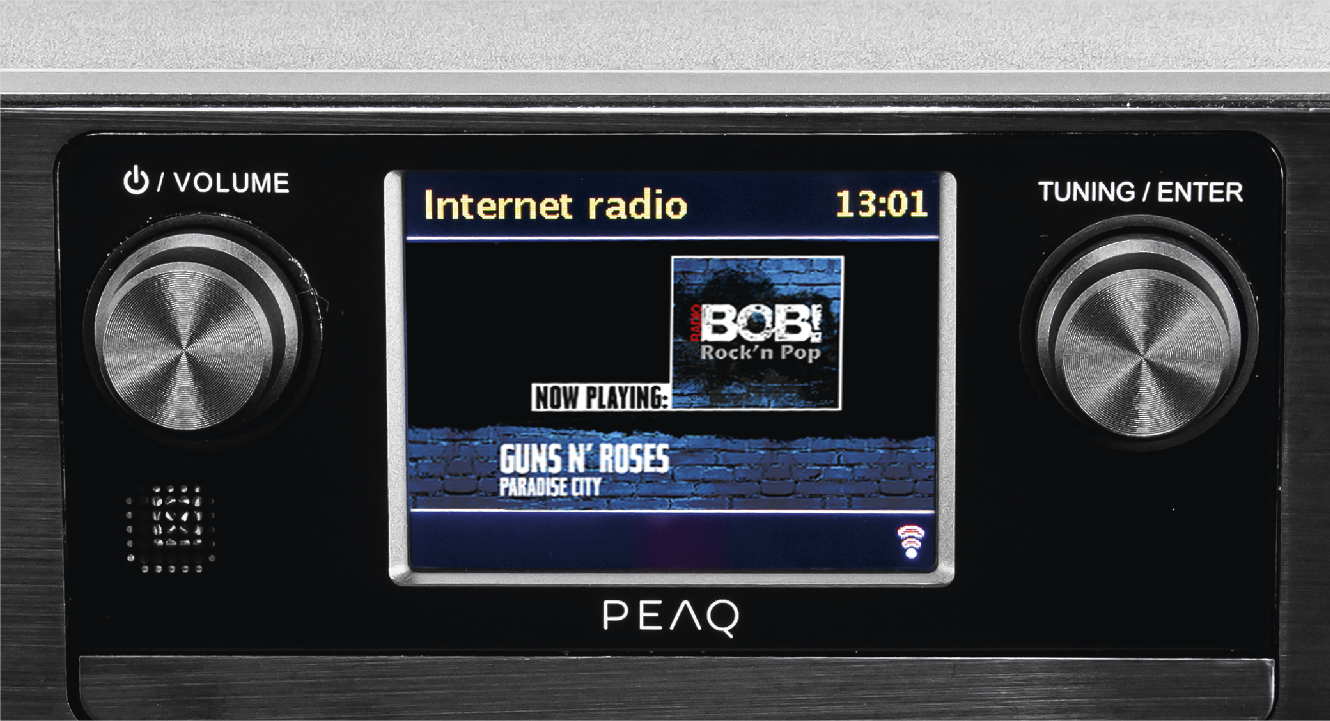 PEAQ PDR 360 BT-B DAB+ Internetradio, DAB+, FM, Internet Radio, Bluetooth, Schwarz/Grau