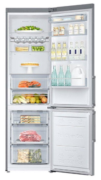 Frigorífico combi - Samsung RB37J5325SS/EF, 367 L, 201 cm, No Frost,  Inox antihuellas