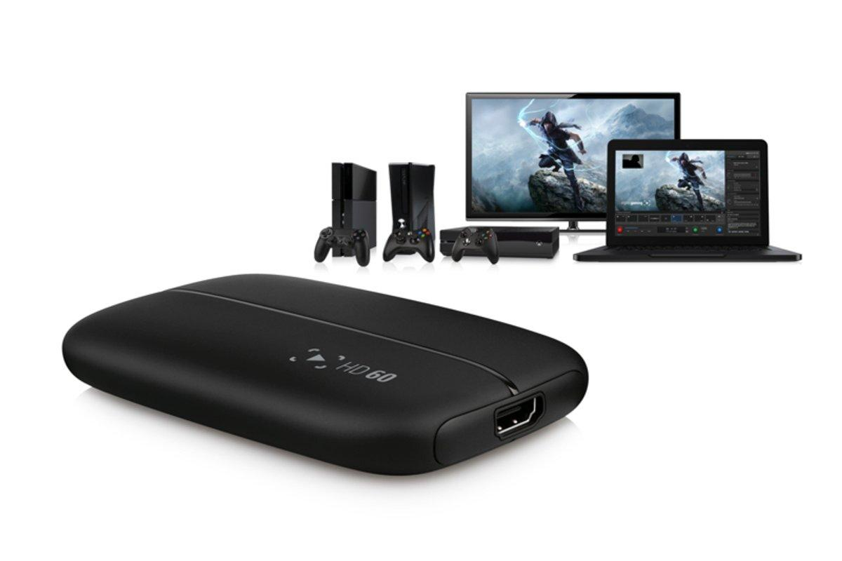 Capturadora de vídeo - Elgato Game Capture HD60, para PS4, Xbox One y 360