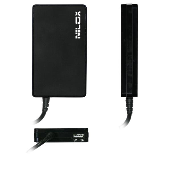 Cargador de portátil - Nilox 10NXUA0090001, 90W