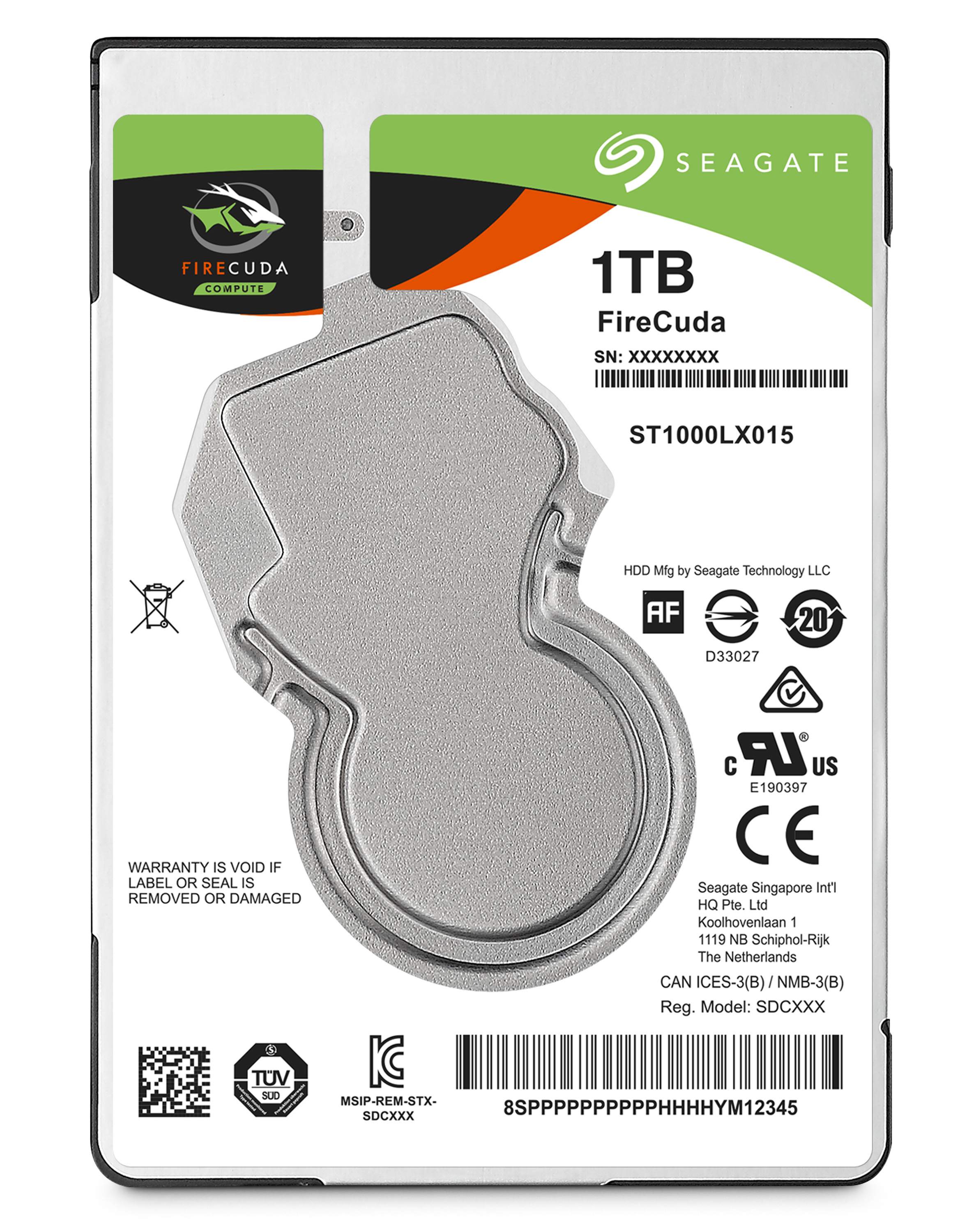 SEAGATE ST1000LX015 1TB 2.5 inç 5400 Rpm 128 MB Sata 3.0 SSHD