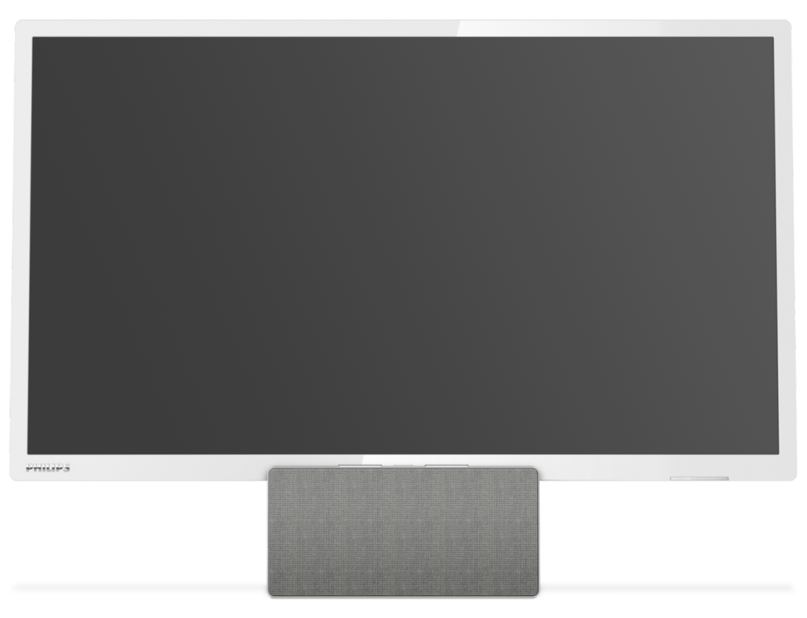TV LED 24"- Philips 24PFS5703/12, Full HD, Pixel Plus HD, TDT 2, Satélite, Blanco, Docking station