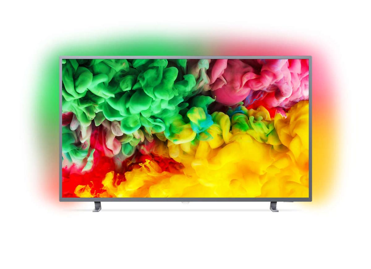 TV LED 65" - Philips 65PUS6703/12UHD 4K, Ambilight 3 lados, HDR Plus, Quad Core, Pixel Precise HD,
