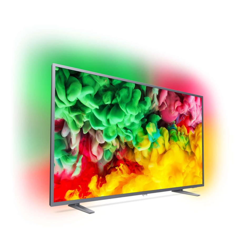 TV LED 65" - Philips 65PUS6703/12UHD 4K, Ambilight 3 lados, HDR Plus, Quad Core, Pixel Precise HD,