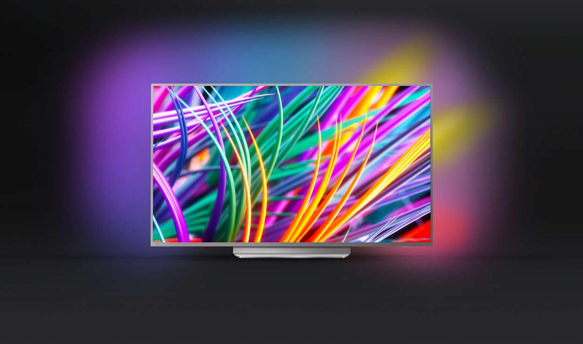 TV LED 49"-Philips 49PUS8303/12, UHD 4K, NanoLed, Ambilight 3 lados, P5, HDR Plus, Quad Core, Pixel