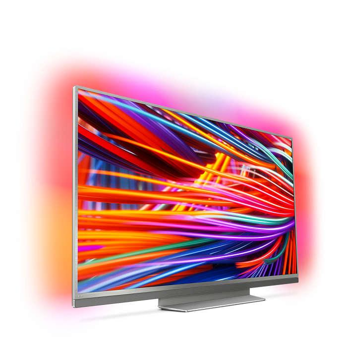 TV LED 49" - Philips 49PUS8503/12, UHD 4K, NanoLED, Ambilight 3 lados, P5, HDR Premium, Quad Core
