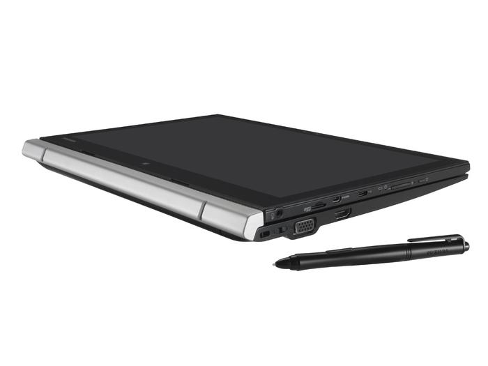 Convertible 2 en 1 - TOSHIBA, Portégé Z20t-C-13Q, 12.5", Intel® Core M5-6Y54, 8GB de RAM, SSD de,