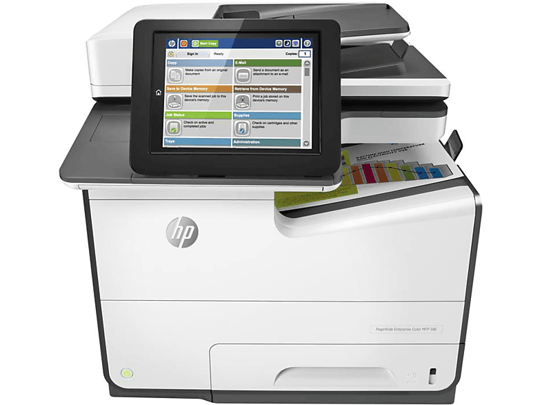 Impresora multifunción | HP PageWide Enterprise Color 586dn