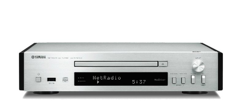 Reproductor en red - Yamaha CD-NT670D, Lector CD, WiFi, Bluetooth, MusicCast, USB, DAB+, Plata