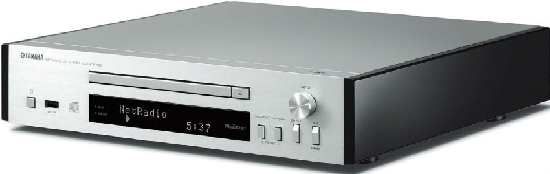 Reproductor en red - Yamaha CD-NT670D, Lector CD, WiFi, Bluetooth, MusicCast, USB, DAB+, Plata