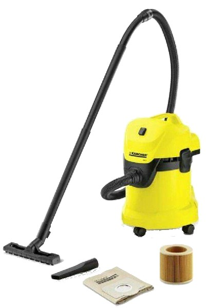 Aspiradora Multiuso Karcher wd 3 17 litros bolsa kärcher potencia 1000w capacidad 17l varios accesorios seco y humedo compacto mv3 industrial wd3 tambor negro sin boquilla para 220240v 73