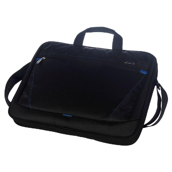 Maletín para portátil - Targus Porspect Laptop Topload 17", Negro