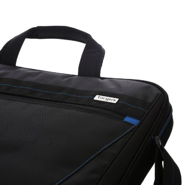 Maletín para portátil - Targus Porspect Laptop Topload 17", Negro