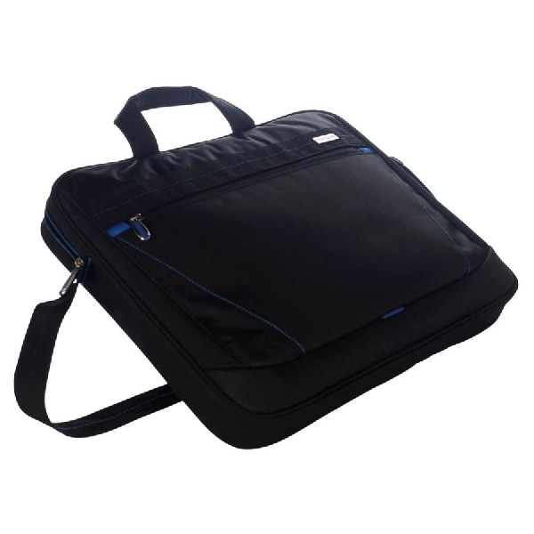 Maletín para portátil - Targus Porspect Laptop Topload 17", Negro