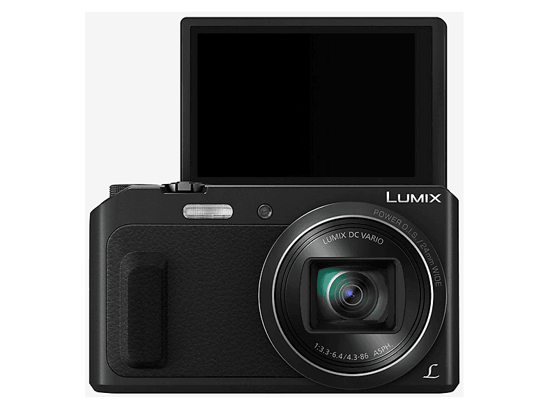 Cámara | Panasonic Lumix DMC-TZ57 Negro, 16Mp, WiFi, Full HD