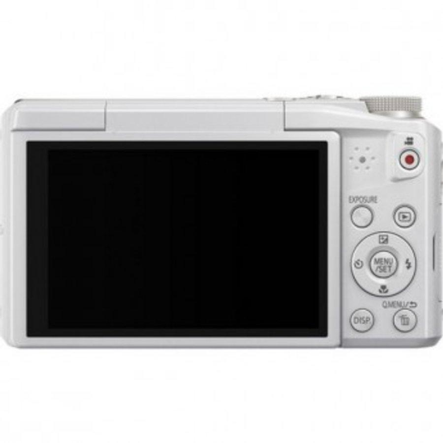Cámara - Panasonic Lumix DMC-TZ57 Blanco, 16Mp, WiFi, Full HD