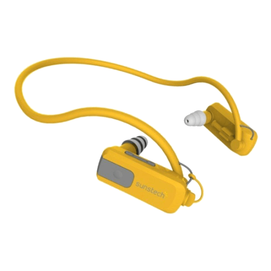 MP3 acuático - Sunstech Triton 4GB Amarillo, sumergible 3 metros