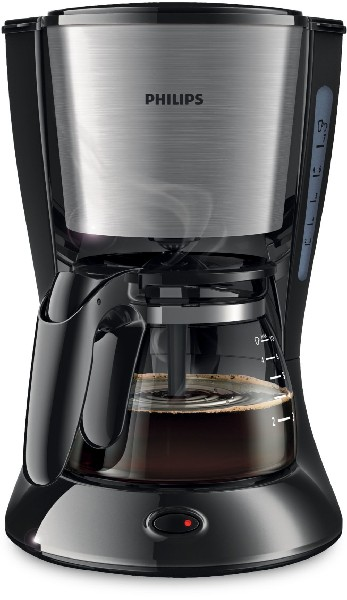 Cafetera Philips Hd743520 700 de goteo daily collection independiente drip coffee maker americano negro plástico acero inoxidable 5060 hz 7 tazas 743520 potencia 700w capacidad 06l jarra hd7435 46