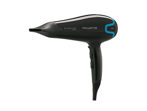 Secador de pelo - Rowenta CV8730AC Infini Pro Beauty, 2200W, Función Iónica, Motor AC