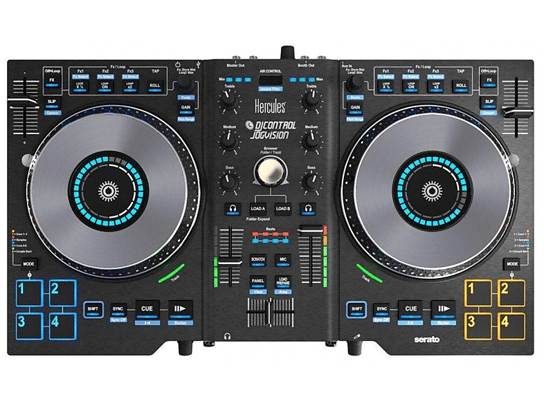 Controladora DJ - DJControl Jogvision de Hercules