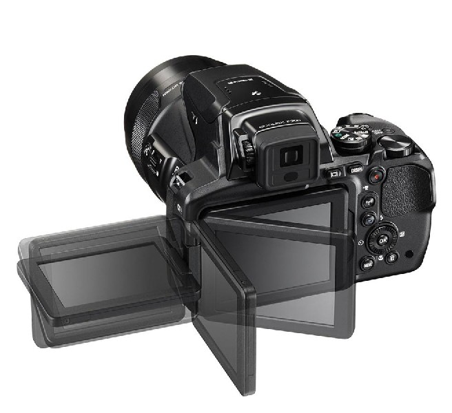 Cámara bridge - Nikon COOLPIX P900, Sensor CMOS, 16 MP, Vídeo Full HD, Zoom óptico 83x, WiFi, VR