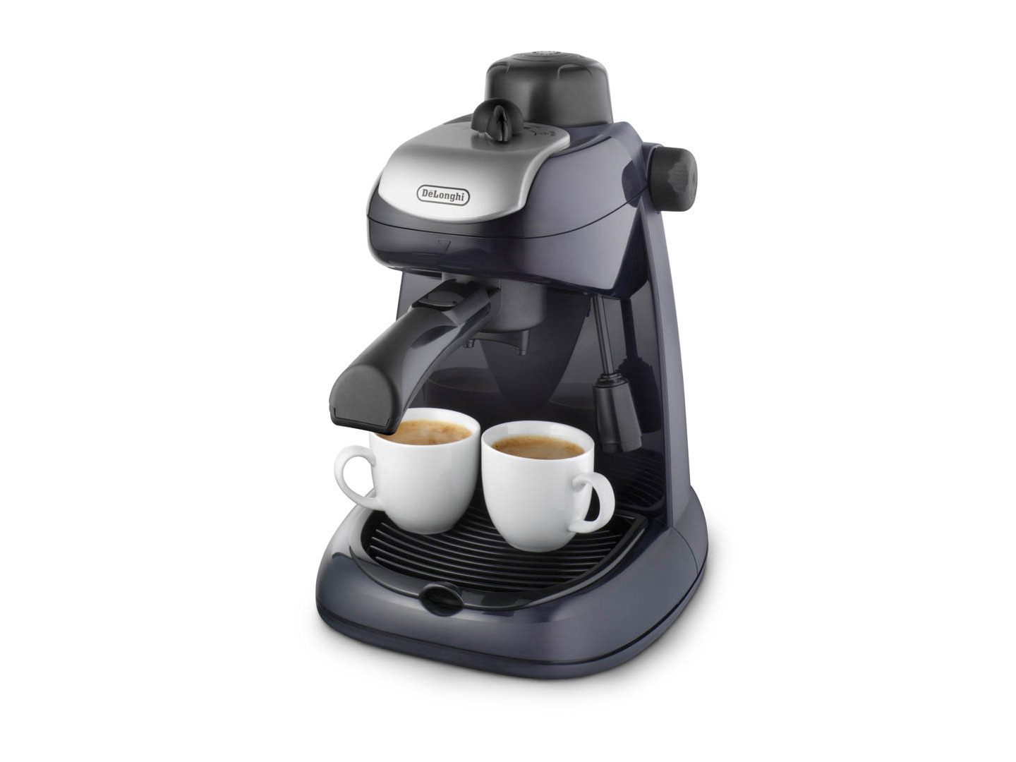 Cafetera express - De Longhi EC7.1 Potencia 800W, Sistema Cappuccino, Tapón de seguridad