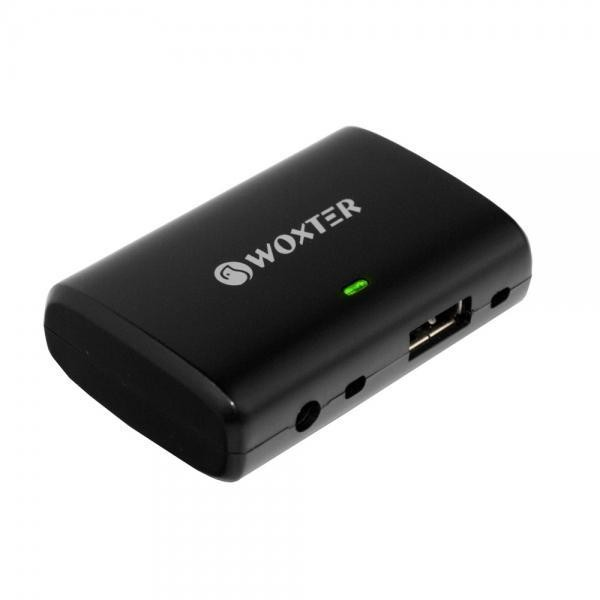 Adaptador coche - Woxter PE26-104, 70W, Cargador, 8 conectores, Negro