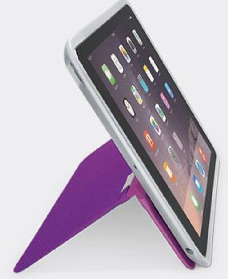 Funda para iPad Air 2 - Logitech AnyAngle, violeta, soporte multi-ángulo