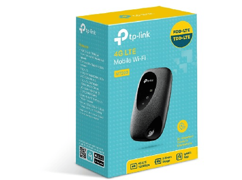 TP-LINK M7200 4G LTE 300 MBPS Mobil Kablosuz Router_4