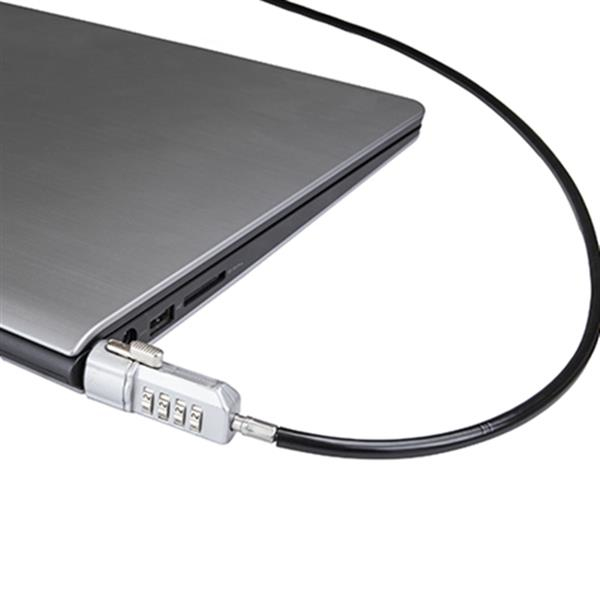 Candado de PC - StarTech.com LTLOCK Candado con 4 Dígitos de Combinación para Ordenador Portátil
