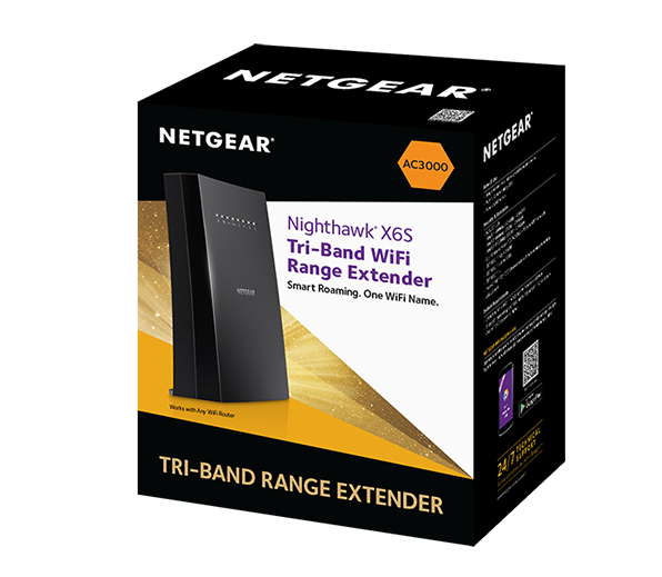 Router - Netgear X6S Tribanda (2,4 GHz/5 GHz/5 GHz), Gigabit Ethernet