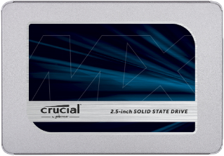 Disco duro SSD de 1000 GB - Crucial MX500, 2.5", Serial ATA III