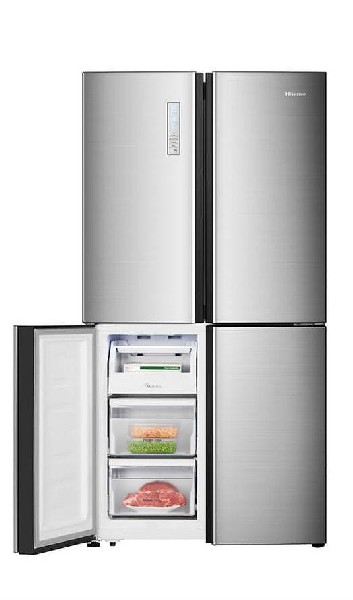 Frigorífico americano - Hisense  RQ689N4AC2- No frost - Inoxidable