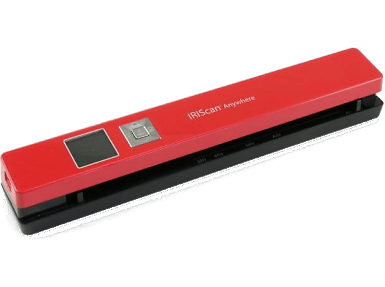 Escáner Iriscan Anywhere 5 rojo – compacto y usb batería 3006001200 dpi jpegpdf pantalla color tft 144 pulgadas 1200 x 8