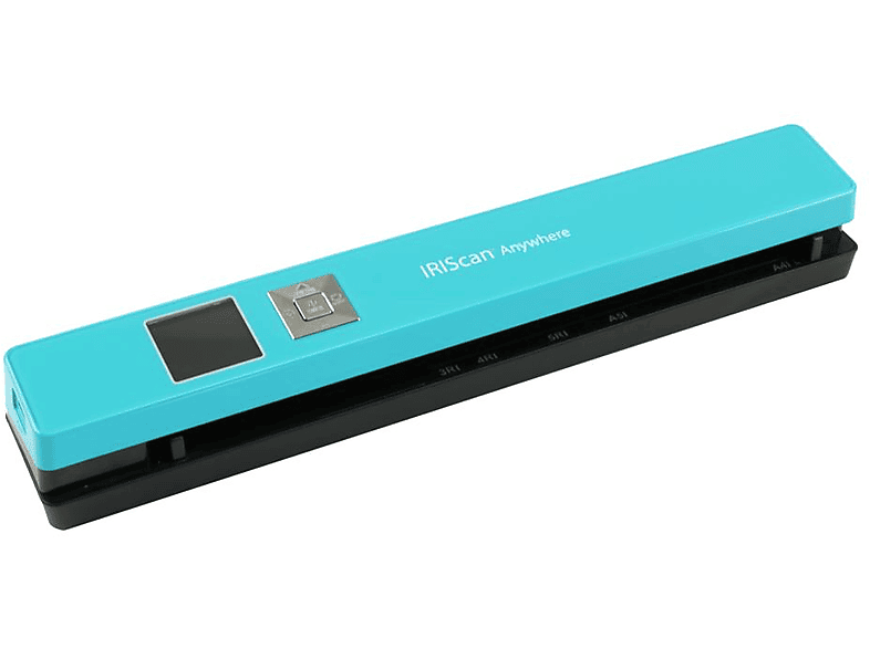 Escáner Iriscan Anywhere 5 turquesa scanner adf 1200x1200dpi a4 – compacto y usb batería 3006001200 paginasminuto pantalla color tft 36