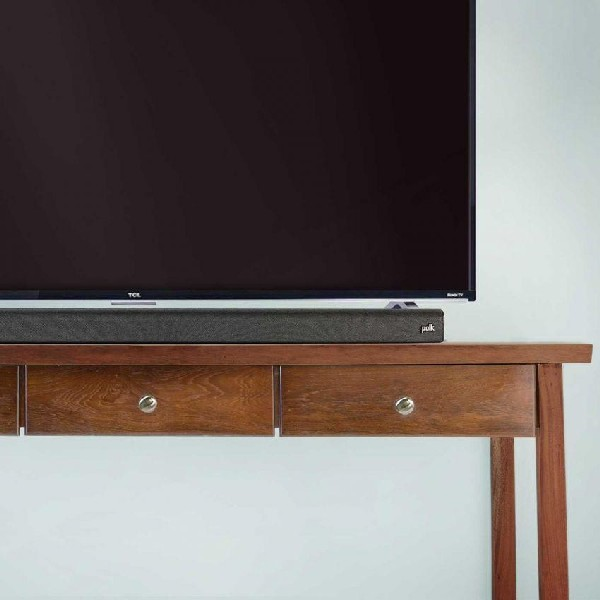 Barra de sonido - Polk Audio Signa S1, Subwoofer inalámbrico, Bluetooth, Negro