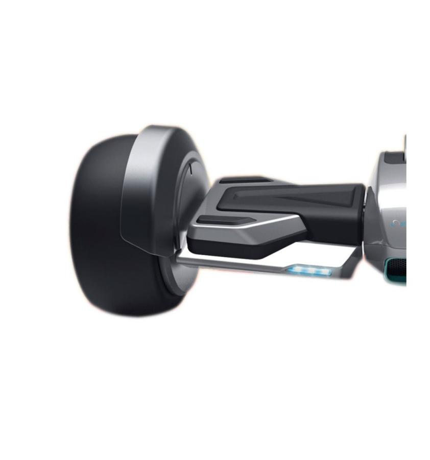 Hoverboard - Woxter SG27-084 Smartgyro F10, Luces LED, Plata