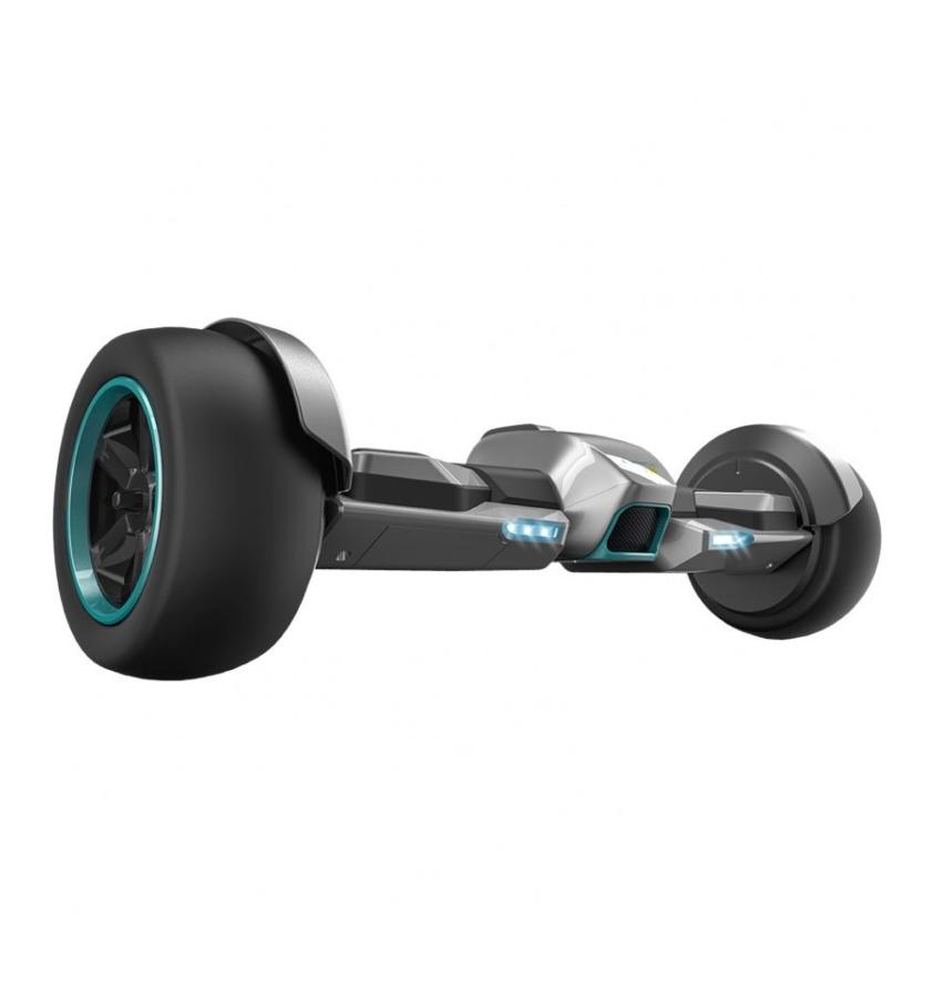 Hoverboard - Woxter SG27-084 Smartgyro F10, Luces LED, Plata