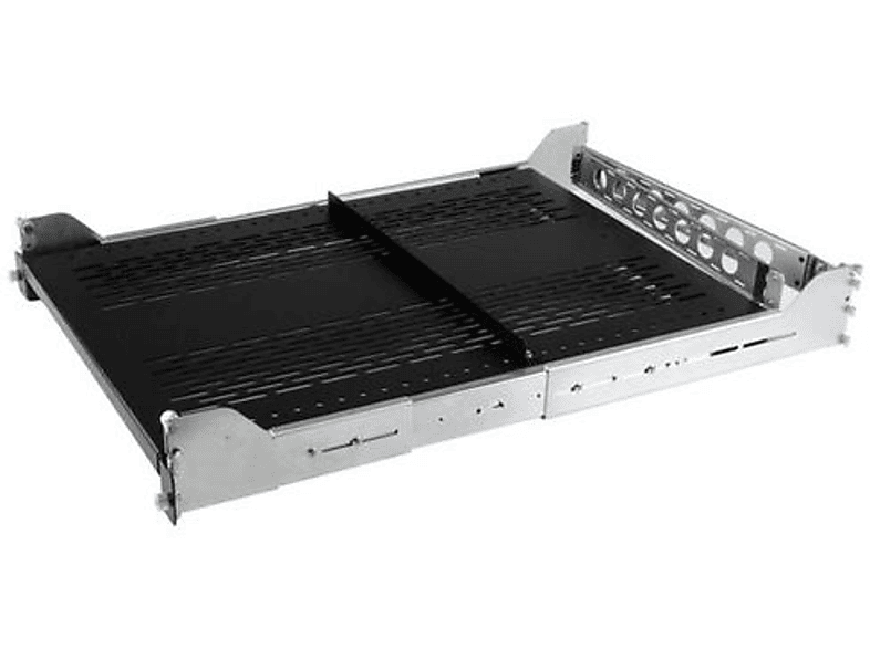 Estante para Rack | StarTech.com UNISLDSHF19M Estante Ventilado Deslizante 2U para Rack 56,7kg