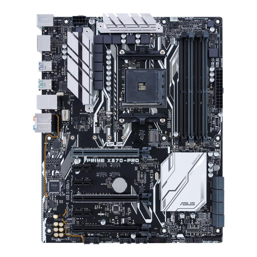 Placa base - ASUS PRIME X370-PRO, AMD X370, Socket AM4, ATX