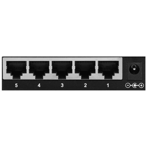 Switch - Eminent EM4430, No gestionado, Fast Ethernet (10/100), Energía sobre Ethernet (PoE)