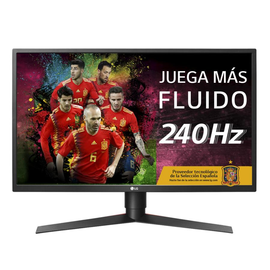 Monitor gaming - LG 27GK750F, 27 pulgadas, Full HD, 2 ms, Motion Blur Reduction, FreeSync, Negro