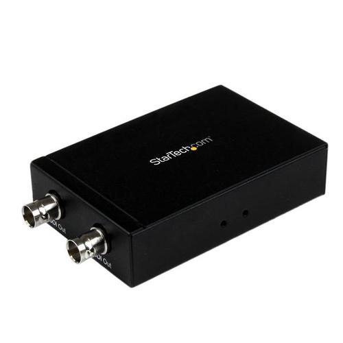 Adaptador - StarTech.com HD2SDI Adaptador Conversor HDMI a SDI con Salida Doble
