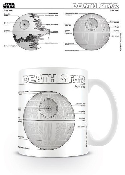Taza - Pyramid International, Death Star, Star Wars