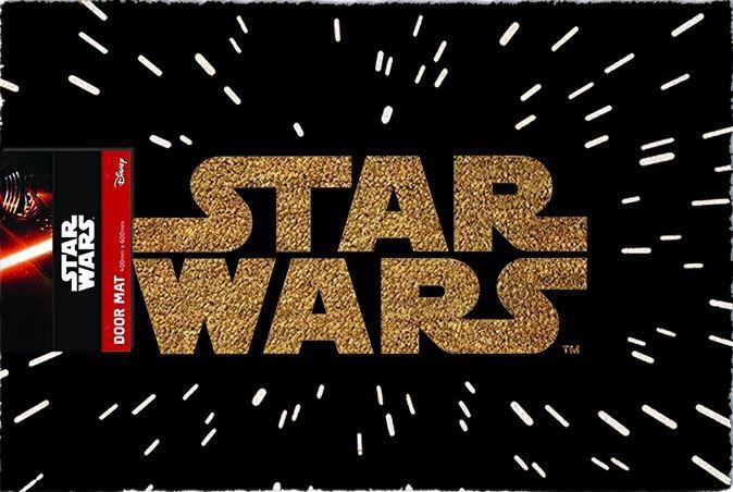 Felpudo - Sherwood, Star Wars, Marrón y negro