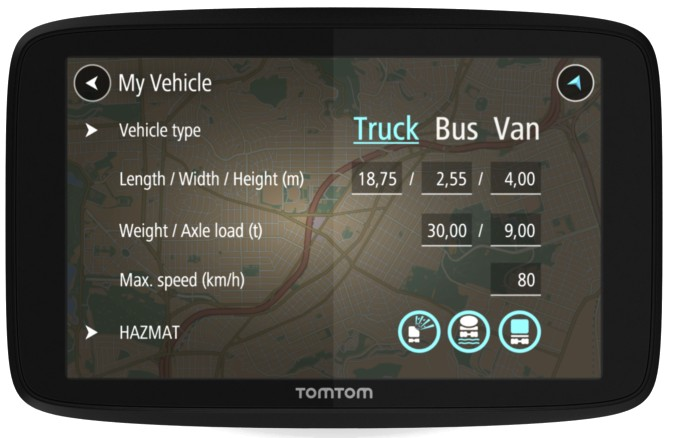 GPS - TomTom GO Professional 620, 6", Vehículos grandes, Europa, Bluetooth